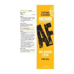 NUMB AF DESENSITIZING ANAL GEL CUPCAKE 1.5 OZ