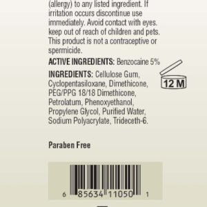 JUICY AF DESENSITIZING GEL LUBE 2OZ