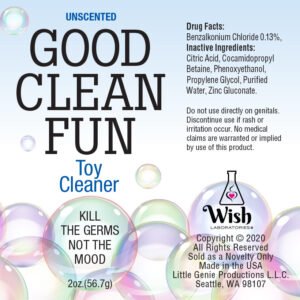 GOOD CLEAN FUN UNSCENTED 2 OZ CLEANER