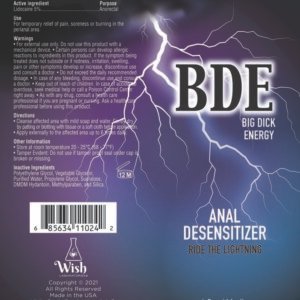 BDE ANAL DESENSITIZER 1.5 OZ