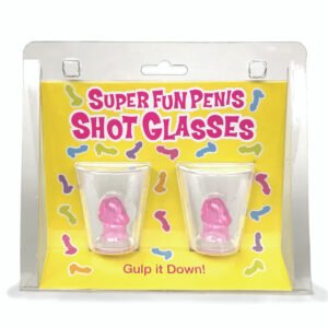 SUPER FUN PENIS SHOT GLASSES 2CT