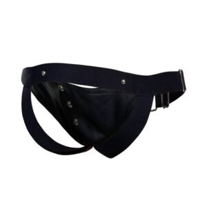 MALE BASICS DNGEON COCKRING JOCKSTRAP BLACK O/S