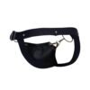 MALE BASICS DNGEON SNAP JOCKSTRAP BLACK O/S