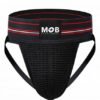 MOB FETISH JOCKSTRAP BLACK MEDIUM 3IN WAISTBAND(BULK)