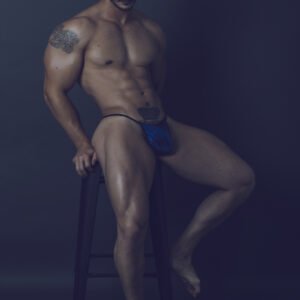 MOB MIRROR G STRING BLUE L/XL