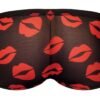 MINI SHORT SHEER LIPS BLACK SMALL