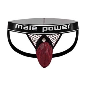 COCK PIT COCK RING JOCK BURGUNDY L/XL