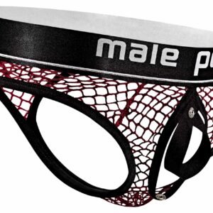 COCK PIT COCK RING THONG BURGUNDY S/M