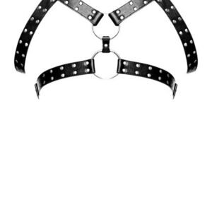 GEMINI LEATHER HARNESS BLACK O/S