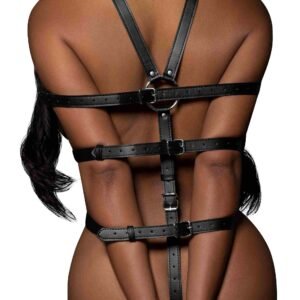 ELLONA TIE ME UP 1PC HARNESS SET BLACK O/S