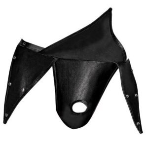 FETISH EROS BLACK STUDDED L/XL