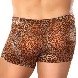 ANIMAL POUCH SHORT MEDIUM LEOPARD