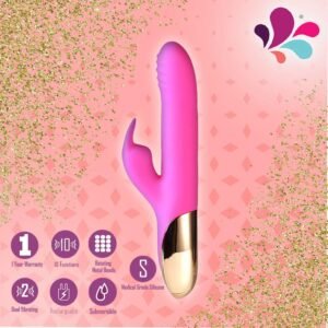 DREAM SUPERCHARGED SILICONE RABBIT RECHARGEABLE PINK