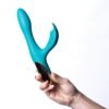SKYLER SILICONE BENDABLE TEAL RABBIT