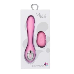 HARMONIE PINK BENDABLE DUAL VIBRATOR W/ REMOTE CONTROL