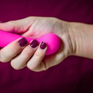 AVA SILICONE G SPOT VIBE NEON PINK