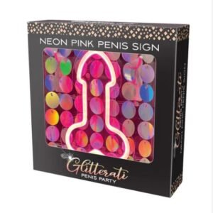 NEON PENIS LIGHT UP SIGN