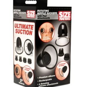ROTATING NIPPLE SUCKERS W/ 4 ATTTACHMENTS