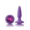 GLAMS MINI PURPLE GEM BUTT PLUG