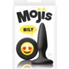 (D) MOJI'S #ILY BUTT PLUG BLAC