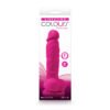 COLOURS PLEASURES VIBRATING 5 DILDO PINK "