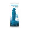COLOURS PLEASURES VIBRATING 5 DILDO BLUE "