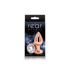REAR ASSETS ROSE GOLD MEDIUM CLEAR