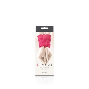 SINFUL NYLON ROPE 25FT PINK