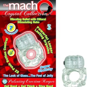 MACHO CRYSTAL COLLECTION PULSATING ERECTION KEEPER CLE