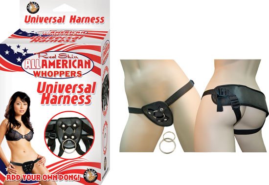 NW2322allamericanwhopperharnessblack