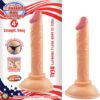 ALL AMERICAN MINI WHOPPERS 4IN STRAIGHT DONG FLESH