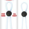 MACK TUFF ADJUSTABLE SILICONE COCK TIE CLEAR