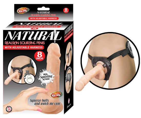 NW2860squirtingpeniswharnessbeige