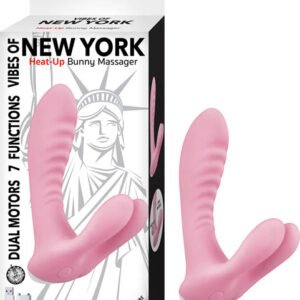 (WD) VIBES OF NEW YORK HEAT UP BUNNY MASSAGER PINK
