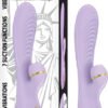 (WD) VIBES OF NEW YORK RIBBED SUCTION MASSAGER LAVENDER