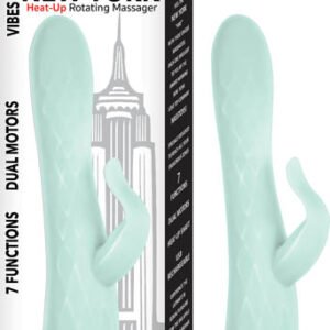 (WD) VIBES OF NEW YORK HEAT-UP ROTATING MASSAGER AQUA