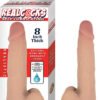 REALCOCKS SELF LUBRICATING 8IN THICK FLESH
