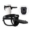 ERECTION ASSISTANT HOLLOW STRAP-ON 9.5 BLACK "
