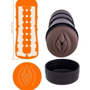DEE LITE HAND PUSSY DARK BROWN
