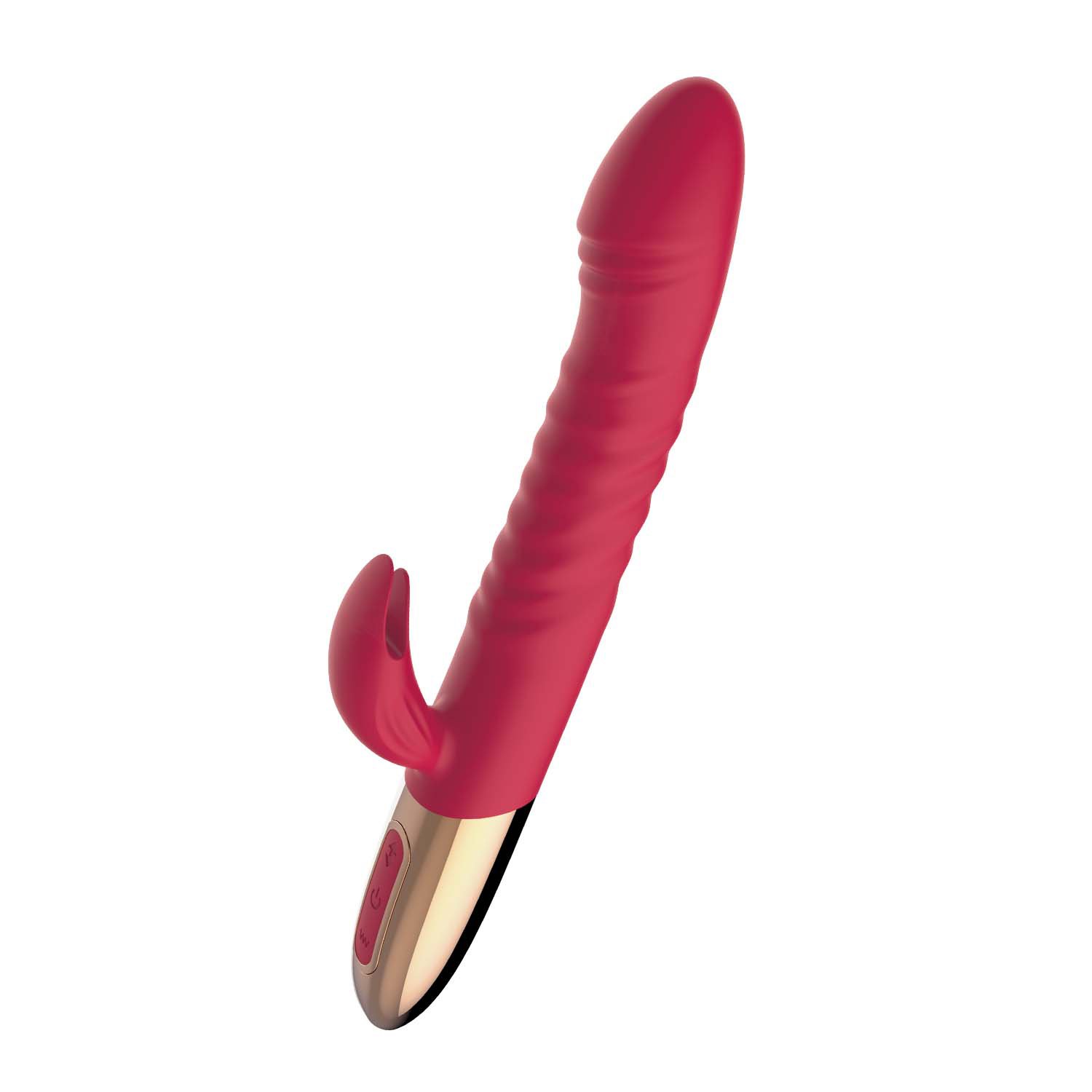 NW31441thrustingredrabbitvibrator4