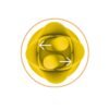 CLIT-TASTIC TULIP FINGER MASSAGER & PLUG YELLOW