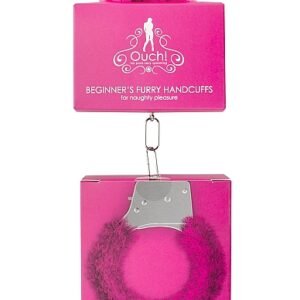BEGINNER'S HANDCUFFS FURRY PINK
