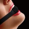 (D) ELASTIC BALL GAG BLACK