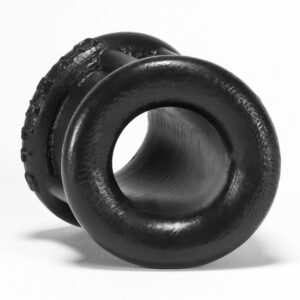BENT-1 CURVED BALLSTRETCHER OXBALLS SILICONE SMOOSH BLK (NET)