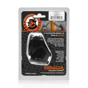 COCKSLING 2 COCK & BALL SLING OXBALLS BLACK (NET)