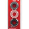 HUNKYJUNK HUJ C-RING 3PK TAR/ MULTI (NET)