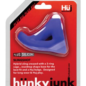 HUNKYJUNK SLINGSHOT 3-RING TEARDROP COBALT (NET)