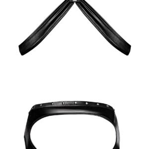 URANUS STUDDED HARNESS BLACK L/XL