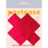 PASTEASE LIQUID RED CROSS NIPPLE PASTIES