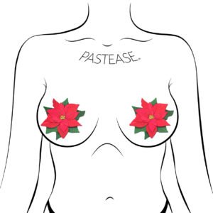 PASTEASE WINTER POINSETTIA RED & GREEN